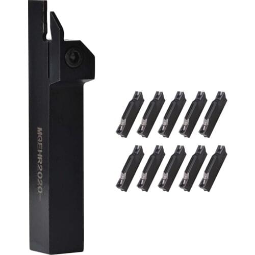 Parting Tool MGEHR CNC Lathe tools Grooving Tool Holder MGEHR2020 with carbide inserts Parting Tool Lathe Cutter Plate for HRC55