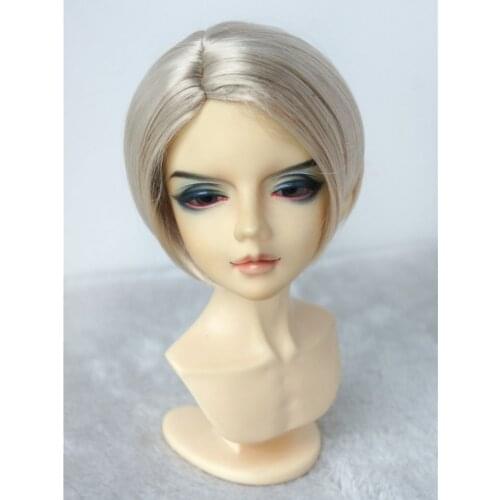 JD591 1/3 1/4 1/6 Short BJD Synthetic Mohair Doll Wig Suit for Size 6-7inch 7-8inch 8-9inch doll Wholesale YOSD MSD SD Hair