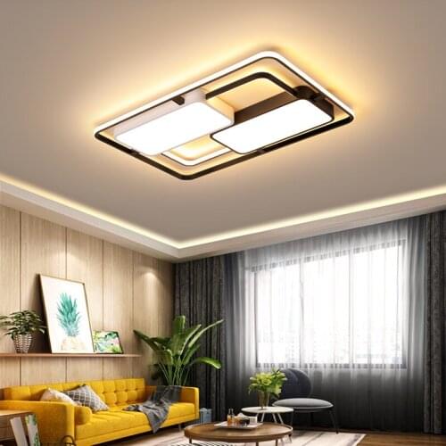 Round/Square/Rectangle Indoor Chandelier Lamps Modern Minimalist Style For Living Room Bedroom Kitchen Home Decoration