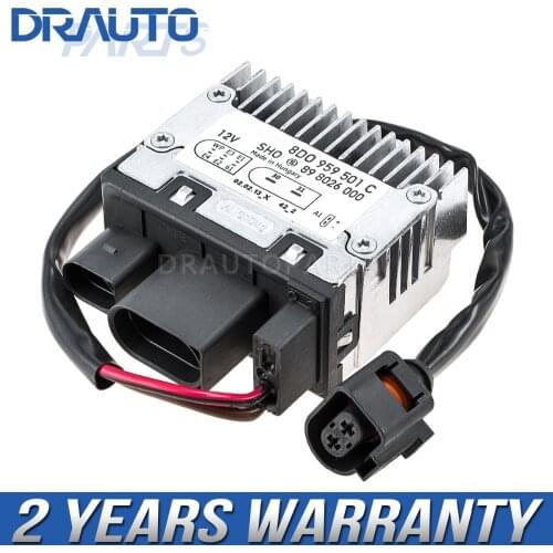 Fan Control Unit Module For Audi A4 A6 S4 VW Passat B5 S4 OEM 8D0 959 501 C/A