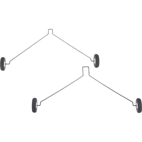 2mm New Steel Wire Landing Gear RC Aircraft Fixed Wing Glider Model Wheel Bracket Airplane Accessories