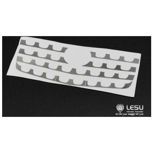 LESU Front Grid Column Sticker 1/14 TAMIYA DIY RC Benz Tractor Truck K019-13 TH04834-SMT5