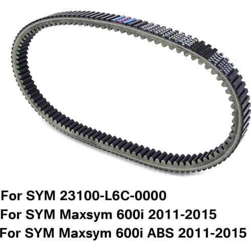 DRIVE BELT TRANSFER BELT CLUTCH BELT For SYM Maxsym 600i ABS 2011 2012 2013 2014 2015 23100-L6C-0000