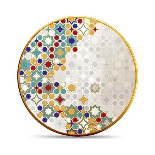 Majida Service Plate 6 Pieces 25 Cm Mimosa