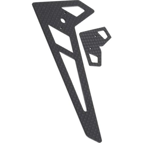 ALZRC - Devil X360 Helicopter Parts Carbon Fiber Vertical Horizontal Stabilizer - 1.2mm for GAUI X3 Helicopter Drone