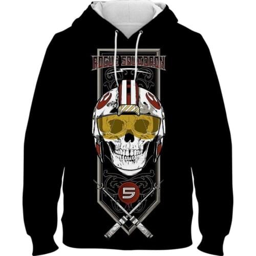 Star Wars Skeleton Sweatshirt Mens Kids Hoodies 3D Print Clothes Hoodie Boy/girls Sweatshirt Child Tracksuit Mens Clothing