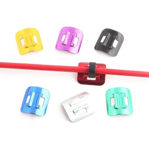 Bicycle brake line cable buckle mtb road bike hydraulic brake line C-type line buckle convenient self-adhesive C buckle