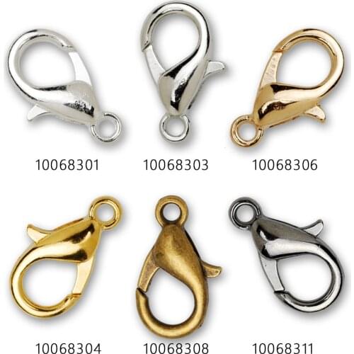 100pcs 10mm Zinc Alloy clasp chain clasp,lobster clasps-100683