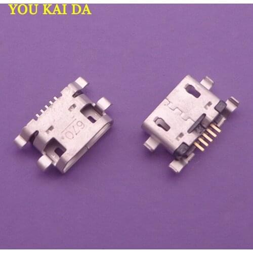 2pcs For Asus Zenfone 4 Selfie ZD553KL Dock Connector Micro mini USB jack scoket Charger Charging Port