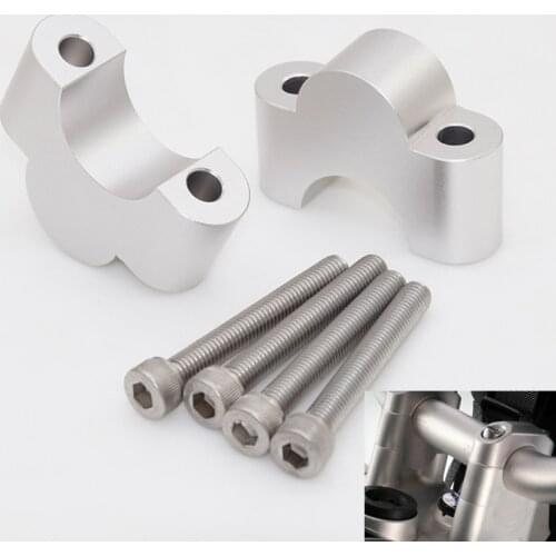 Bike GP handlebar risers Height up Adapters for bmw r1200gs lc gsa adventure s1000xr 2014-ON