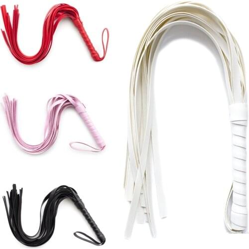 Slave Whip Adult Games BDSM Bondage No Vibrators Sex Toys For Women Couples Flogger Bdsm Spanking Bondage Restraints Whips