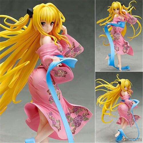 Anime Sexy Figure To Love Golden Darkness Eve Yukata Ver. PVC Action Figure Model Toys Doll 22CM