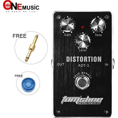 Aroma Tomsline Premium Effect Pedal ADT-1 Distortion Pedal Tube Distortion Simulation Free Connector