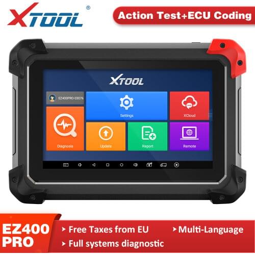 XTOOL EZ400PRO Car OBD2 Diagnostic Tools OBD2 Key programmer with Immobilizer 16 kinds Special functions Free Update Online
