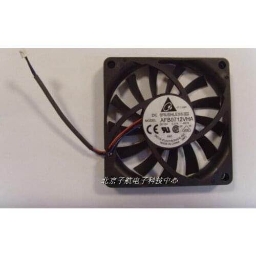 DELTA AFB0712VHA 7010 70x70x10mm 7cm DC 12V 0.27A 3-line CPU Fan Power Cooling Fan