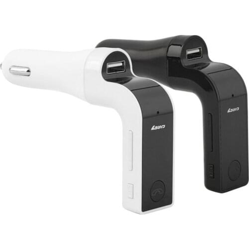 G7 Car Kit Bluetooth Hands-Free FM Transmitter Cigarette Lighter Radio USB MP3 Player Car Accessories