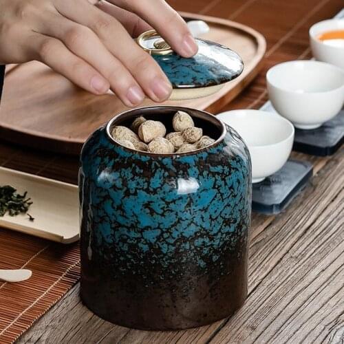 Sealed jar glass pull can vacuum jar lid jar food glass grain container storage jar kitchen bottle jar candle jars tea tins