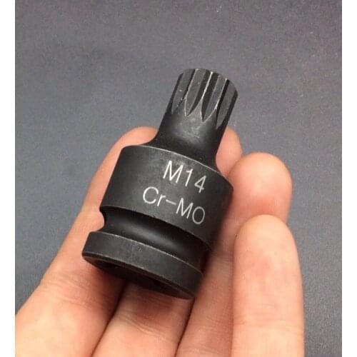 Brake pump screw removal disassembly tool M14 mm12 sleeve head for Volkswagen Sagitar Magotan Audi Porsche