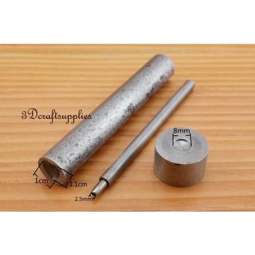 Rivets setting tools Rivet Puncher Stick Rivet Installation Tools heart 10mm S87