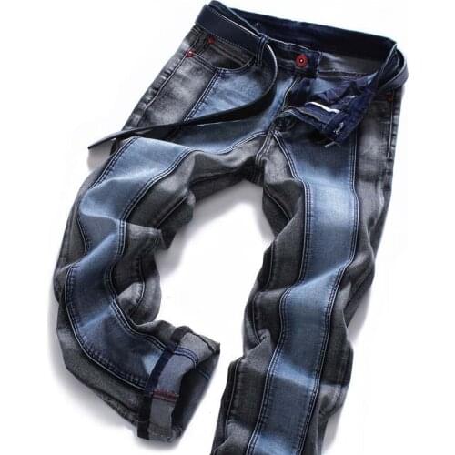 Мужские обтягивающие джинсы KIOVNO China At AliExpress