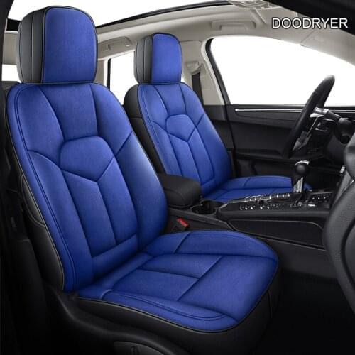 DOODRYER Custom Leather car seat cover For KIA Niro KX1 Cadenza SHUMA CARENS Carnival VQ Borrego Opirus Sorento car seats