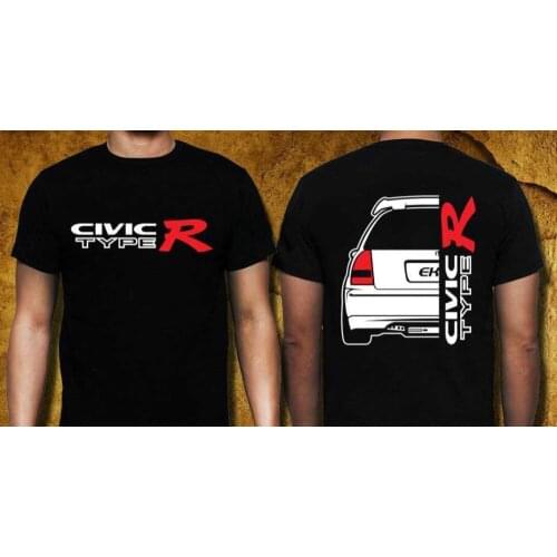 2019 Hot Sale 100% cotton Classic Japanese car fans Civic EK9 Type R T-Shirt Tee shirt