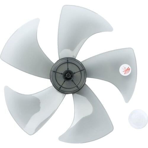 General 14 Inch Fan Blade Household 5 Leaves Plastic Fanner Impellor Easy to Install Ventilation Fittings for Stand/Table Fanner