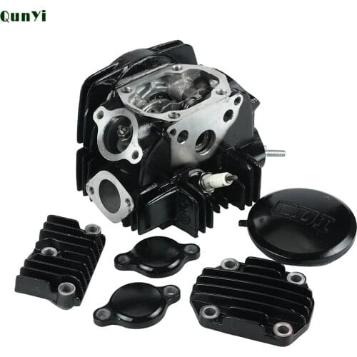 Motorcycle Complete Cylinder Head Assembly kit For lifan LF 125cc Horizontal Kick Starter Engines Dirt Pit Bikes Parts
