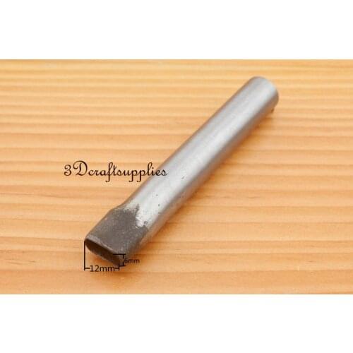 Leather puncher Hole Gasket Cutter Punch Set tool Rounded rectangular 12mm S265