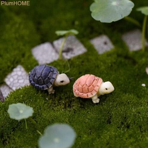 Lovely Miniatures Turtles DIY Micro Fairy Figurines Garden Decor Accessories Brand New And High Quality