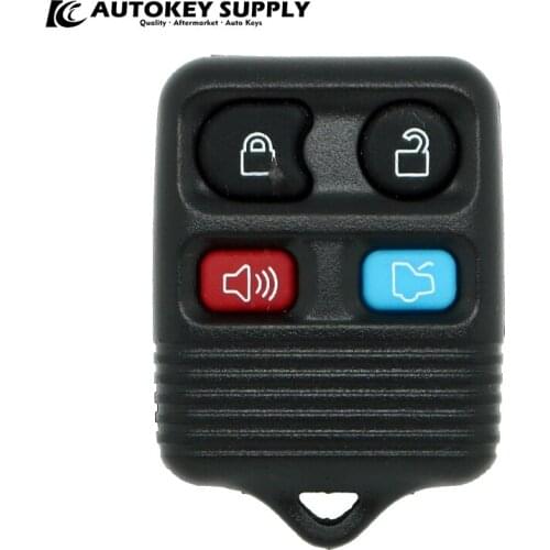 ForFord 4 buttons remote key fob complete 433Mhz AKFDC401