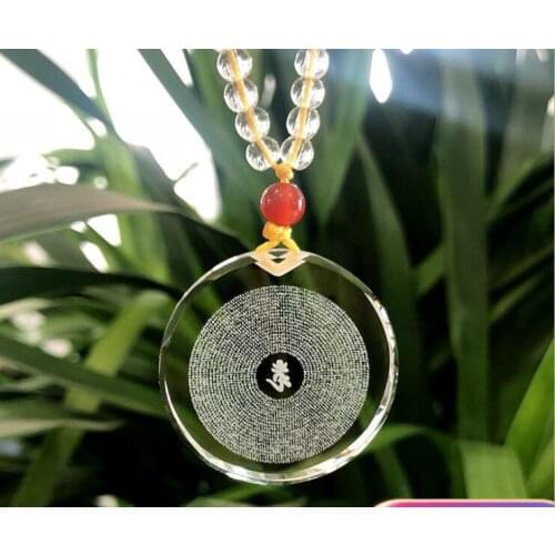 Crystal carved in the south without amitabha shurangama mantra buddhist supplies religious pendant wholesale
