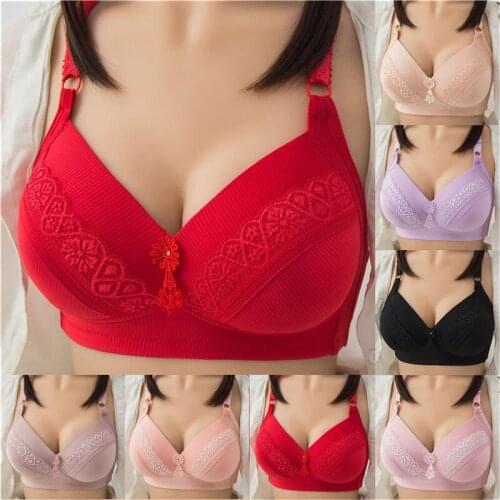 Sexy Push Up Bras For Women Thin Breathable Bra Backless Bralette Seamless Wire Free Underwear Lingerie Plus Size Brassiere