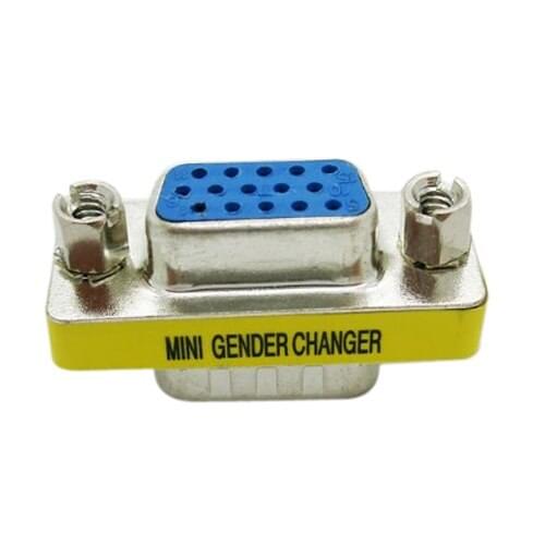 Adapter connector VGA DB15 15 Pin Male Female VGA SVGA Converter Gender