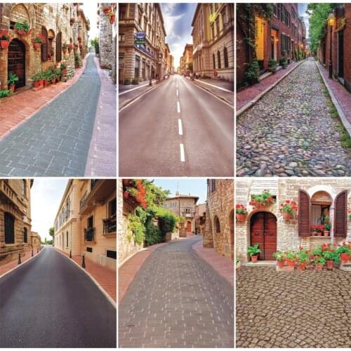 Vinyl Custom Photography Backdrops Prop street Theme Photography Background 200509H-01