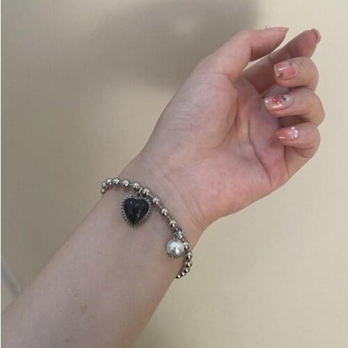 VIXINCOYU Black Bracelets