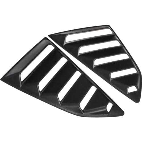 2Pcs Replacement Side Window Louver Cover 1/4 Scoop 17x10 Inch for Camaro