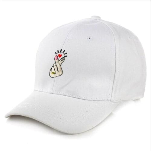 Seioum Fashion Unisex Casual Sun Cap Baseball Cap Finger Embroidery Snapback Cap Hats For Women Black Pink Gorra Bone Casquette