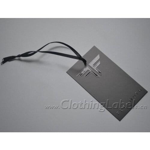 Clothing tags, tags for clothings, luxury hang tag, UV+PRINT, hang tag with ribbon