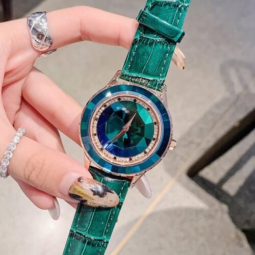 DACR Ladies Watch With Leather Strap