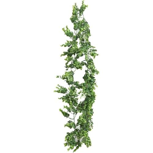 Simulation Rattan Artifical Palnts Artificial Flower Gree Eucalyptus Leaves Decorate Wall Window Decorative Hang