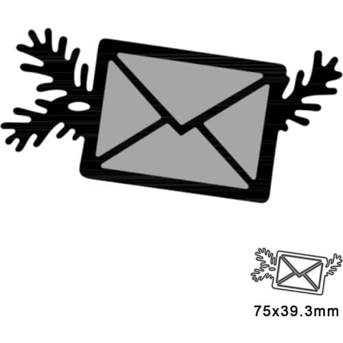 Envelope Metal Cutting Dies For DIY Scrapbook Cutting Die Paper Cards Embossed Decorative Craft Die Cut New
