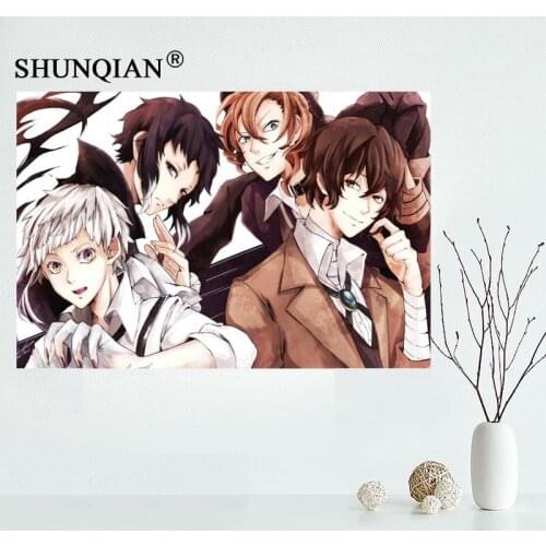 Hot! bungou stray dogs Canvas Cloth Poster for Home Decor painting Art Custom Print Picture