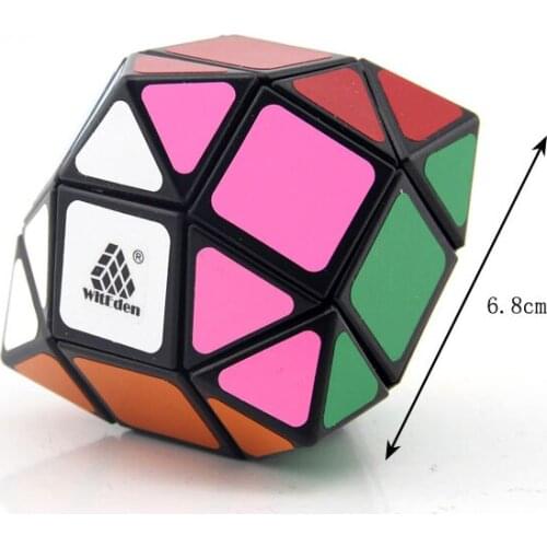 Magic Cube Magnetique Anti Stress Toy Icosahedron Speed Cube Puzzle Cubes Special-shape Oblique Fluid Twist Stress Reliever Toys
