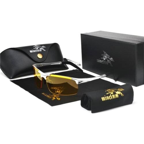 Brand Classic Black Polarized Sunglasses Men Driving Sun Glasses for man Shades Eyewear With Box FML