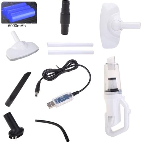Portable Cordless Handheld Home Car Cleaning Vacuum Cleaner High Power 12000Pa Large Suction Manifold USB Rechargeable