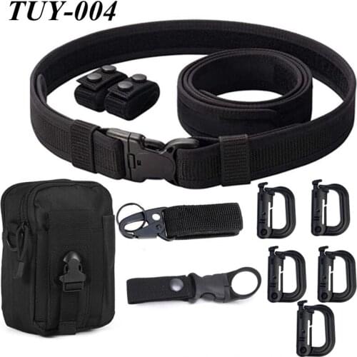 Hunting Quick Release Belt Tactical 5cm Military Style Webbing Riggers Web Gun Belt Metal Buckle Training Belt for Men Women