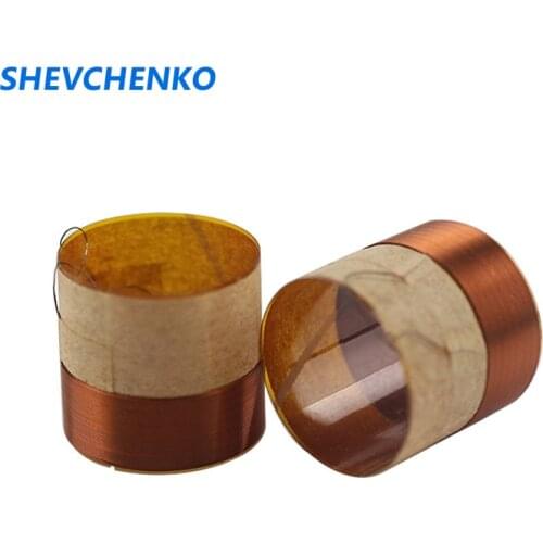 Shevchenko 16.8mm KSV Speaker Woofer Voice Coil Bass ring 2 layer coil 16.8 core 2PCS