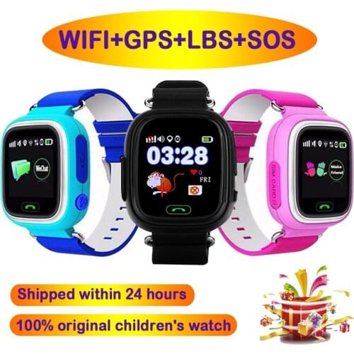 2019 smart watch Q90 Kids Children Baby Watch SOS Call GPS WIFI Location Tracker Anti Lost Alarm Reminder Monitor Smartwatch IOS