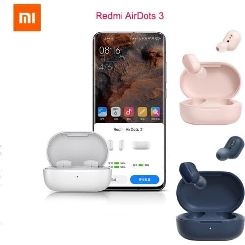 Xiaomi Redmi AirDots 3 TWS Earphone Wireless Bluetooth 5.2 In-Ear stereo bass Earphones 30 hours battery life Earbuds